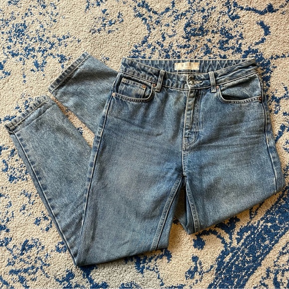 We The Free/Free People Vintage Style High Rise Jeans - Picture 2 of 5